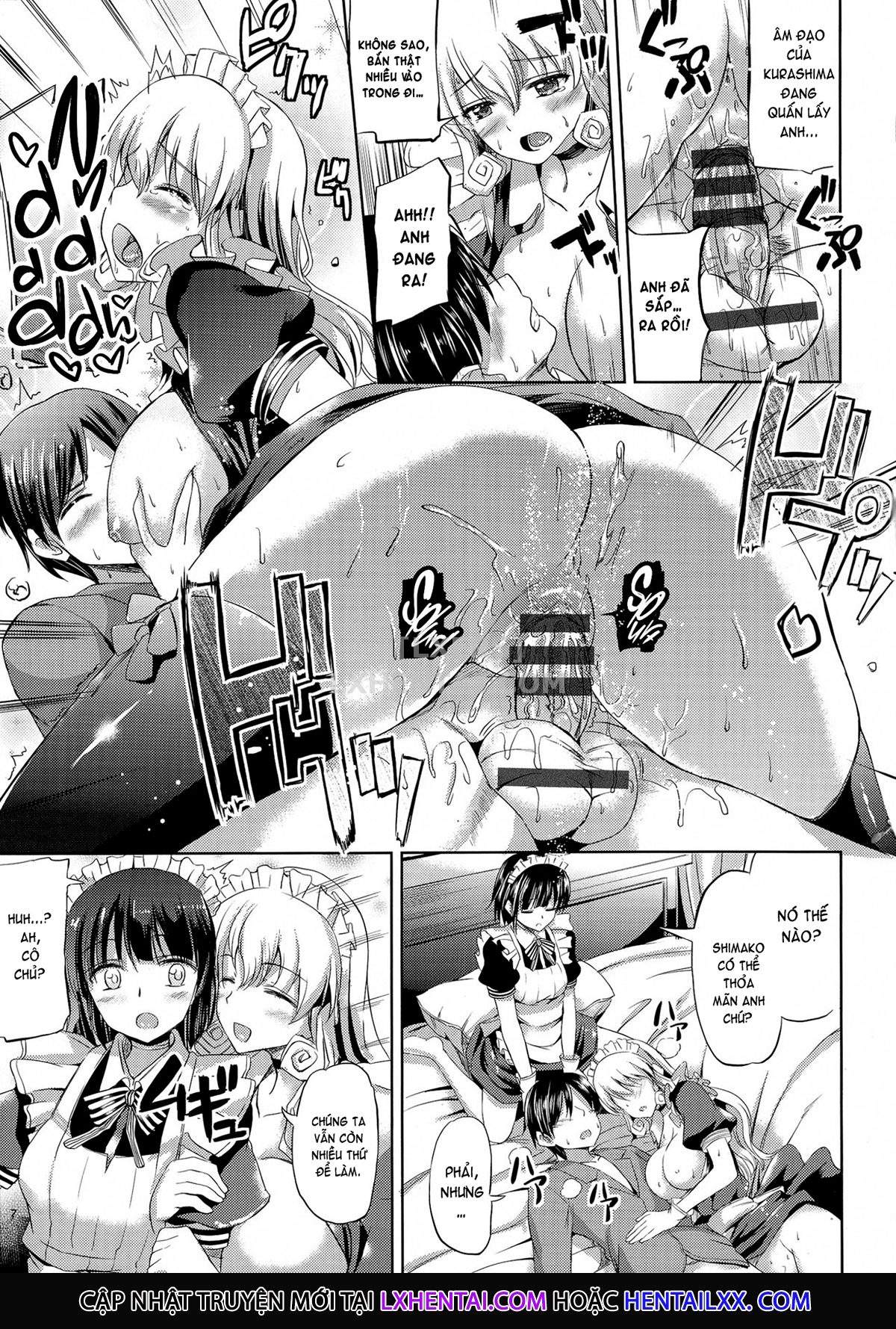 Đọc truyện hentai Ojousama No Maid Jijou - Chap 9