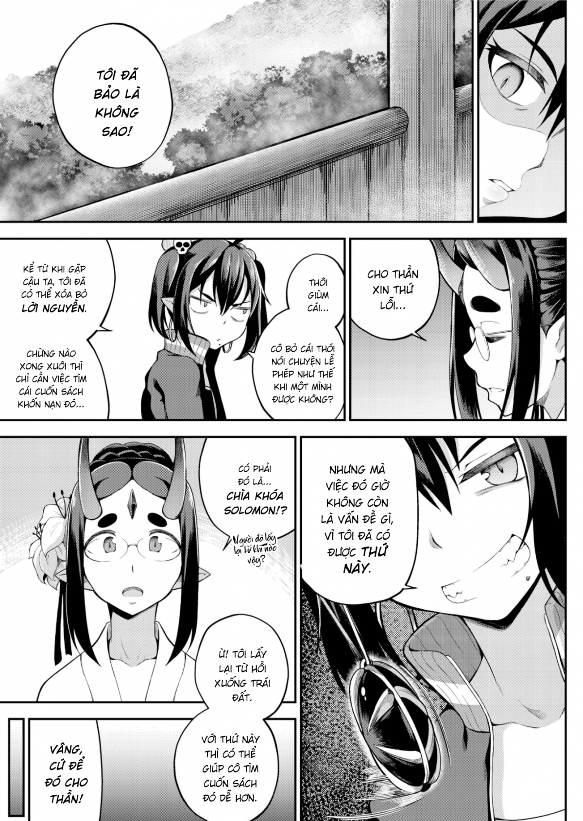 Đọc truyện hentai Lời tiên tri của HẮC NGUYỆT - Chap 3