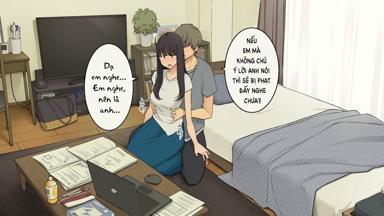 Đọc truyện hentai Học Nhóm Cùng Senpai - Oneshot