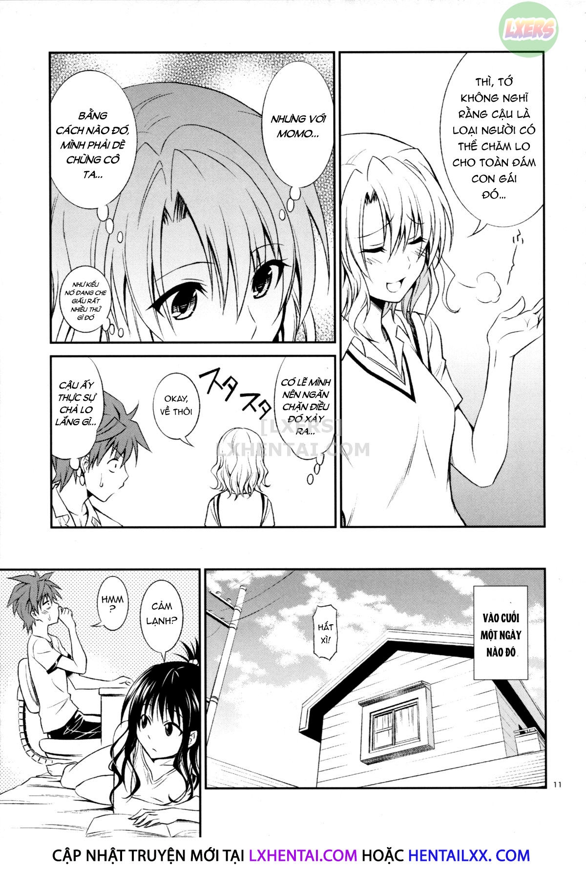 Đọc truyện hentai Momioka's Horniness - Oneshot