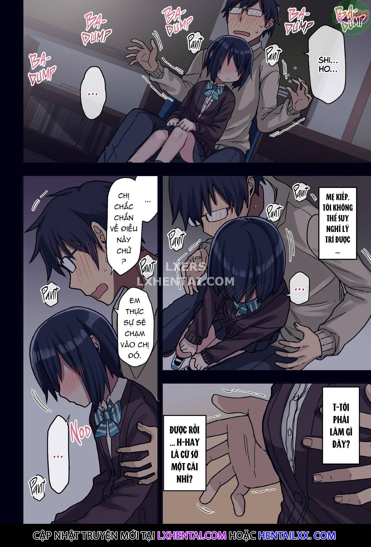 Đọc truyện hentai Vì senpai cho phép nên tôi đã làm chuyện đó với chị ấy - Chap 1 - Full Color