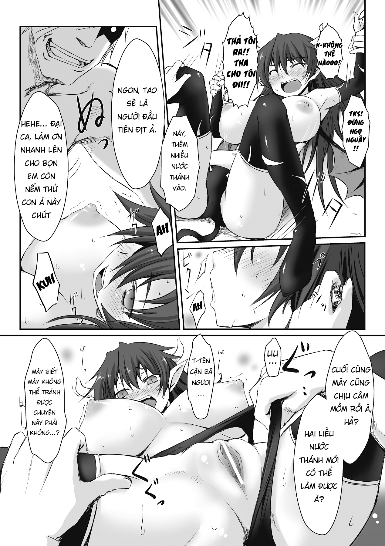 Đọc truyện hentai Cuộc săn lùng cô gái daemon - Oneshot