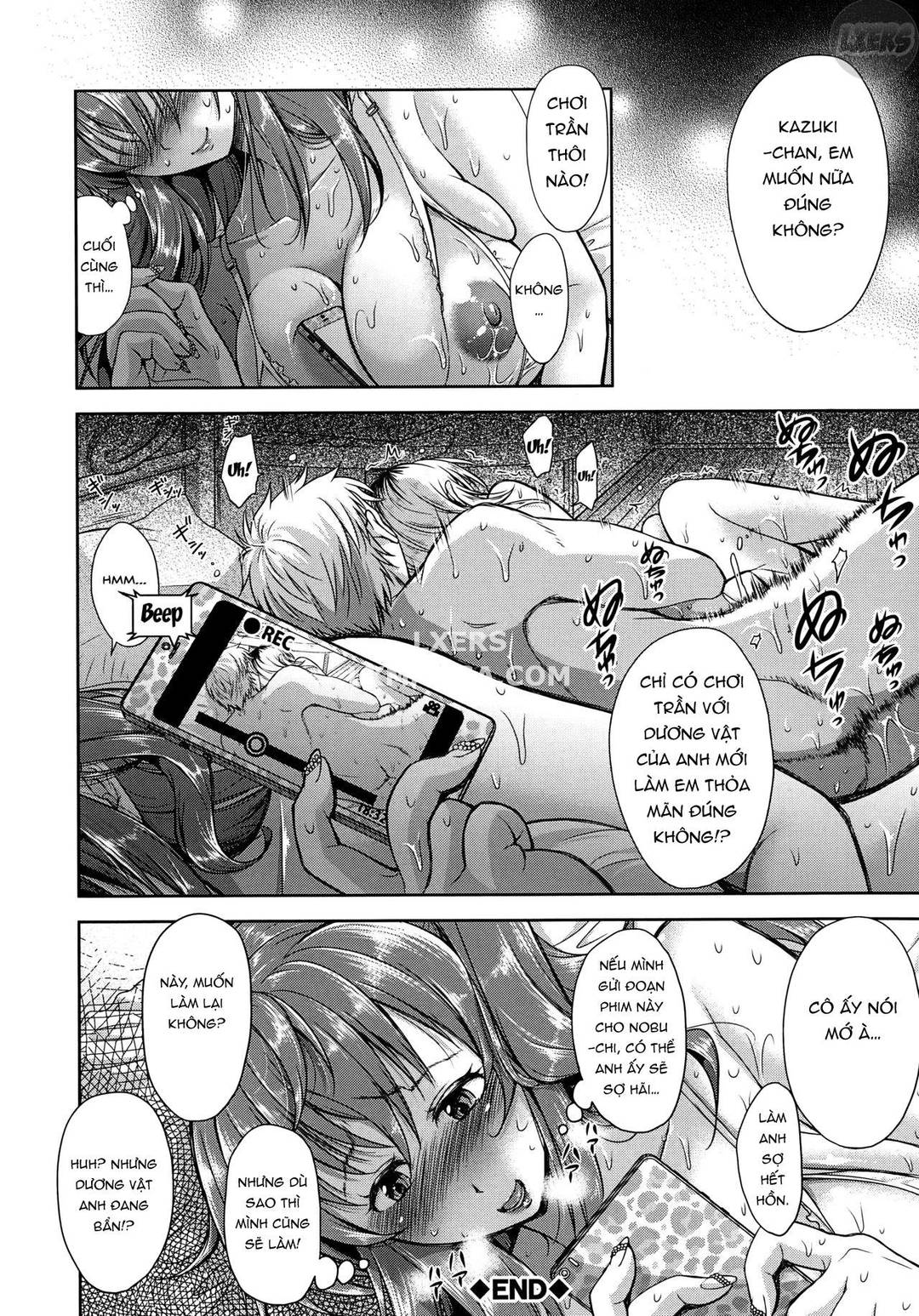 Đọc truyện hentai Khuôn mặt dâm đãng  và thực sự thèm tình - Chap 8 - END