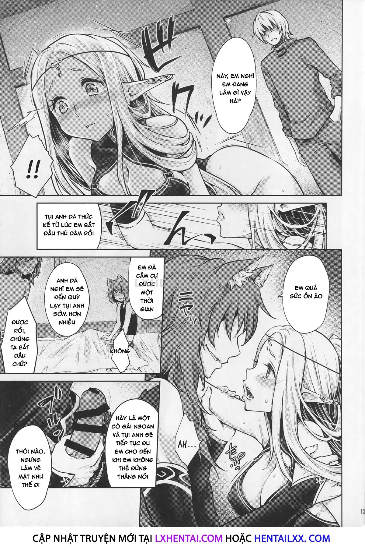 Đọc truyện hentai Hajimete No Sekaiju - Chap 3