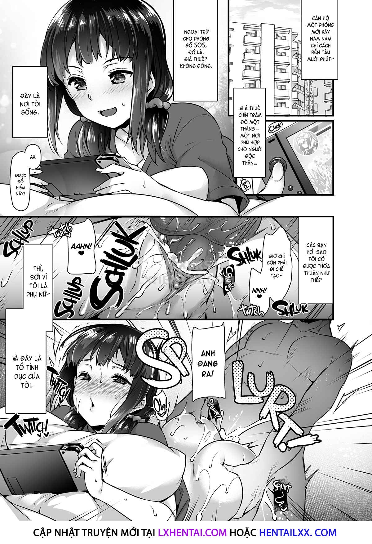 Đọc truyện hentai Rika's Sex Den - The Life of a Runaway Freeloader - Oneshot