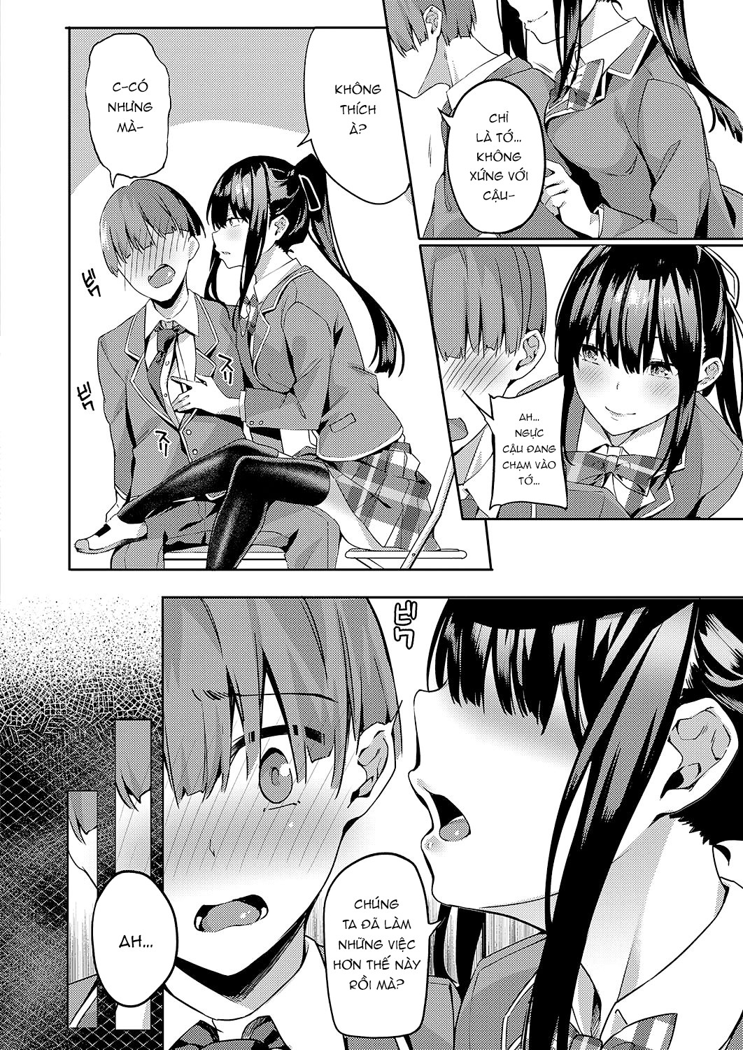 Đọc truyện hentai Khiêu vũ trên vòng tròn của những bông hoa đen - Oneshot