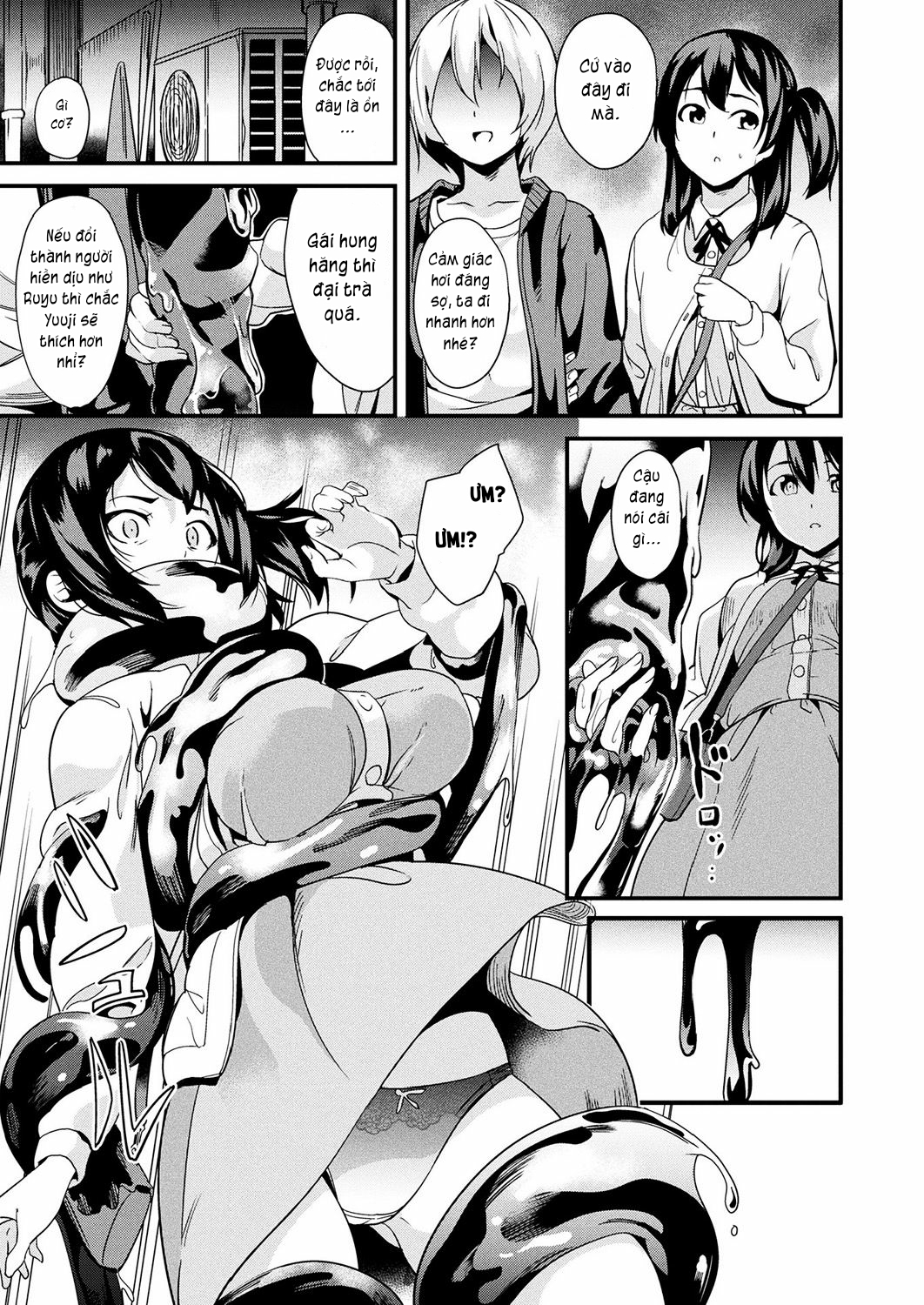 Đọc truyện hentai Sống cùng bé Slime. - Chap 3: Sợ hãi tột độ.