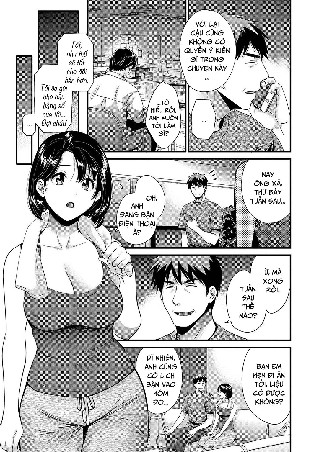 Đọc truyện hentai Hãy giữ bí mật với chồng tôi nha! - Chap 7