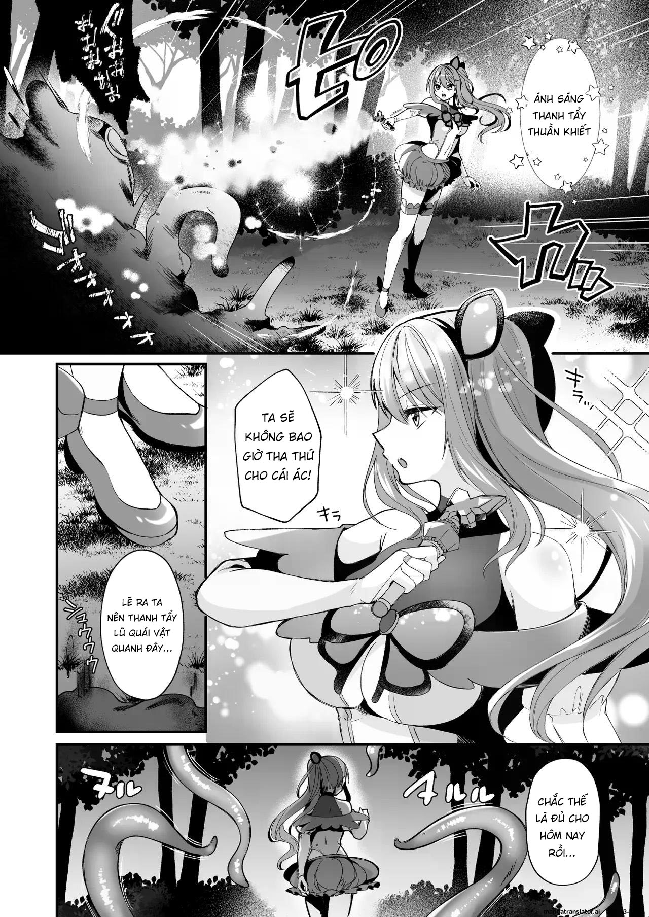 Đọc truyện hentai Mahou Shoujo ga Anal Jelly Haisetsu shite Energy Drain Sareru Hanasi - Oneshot