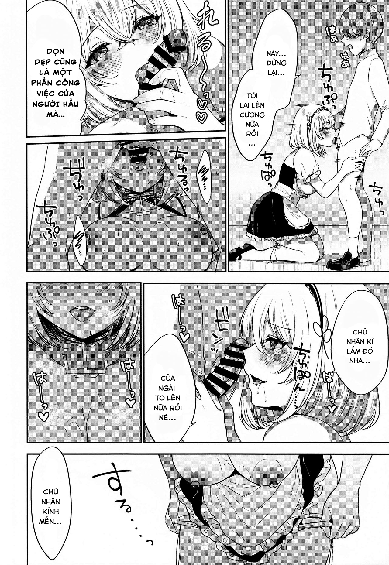 Đọc truyện hentai Ponkotsu Maid to OneShota Ecchi - Oneshot