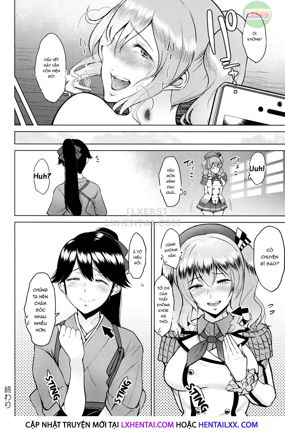 Đọc truyện hentai Roshutsu Ni Hamatta Kashima To Houshou - Oneshot