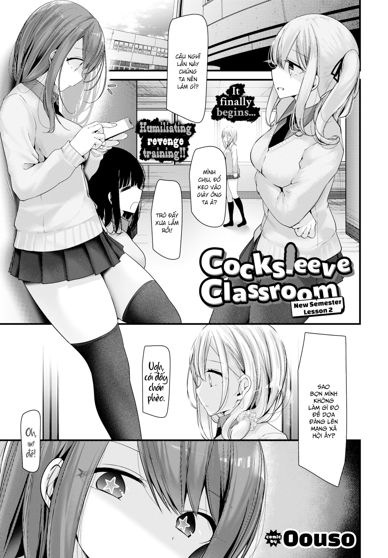 Đọc truyện hentai Cocksleeve Classroom: Học Kỳ mới - Tiết 2 - Chap 2