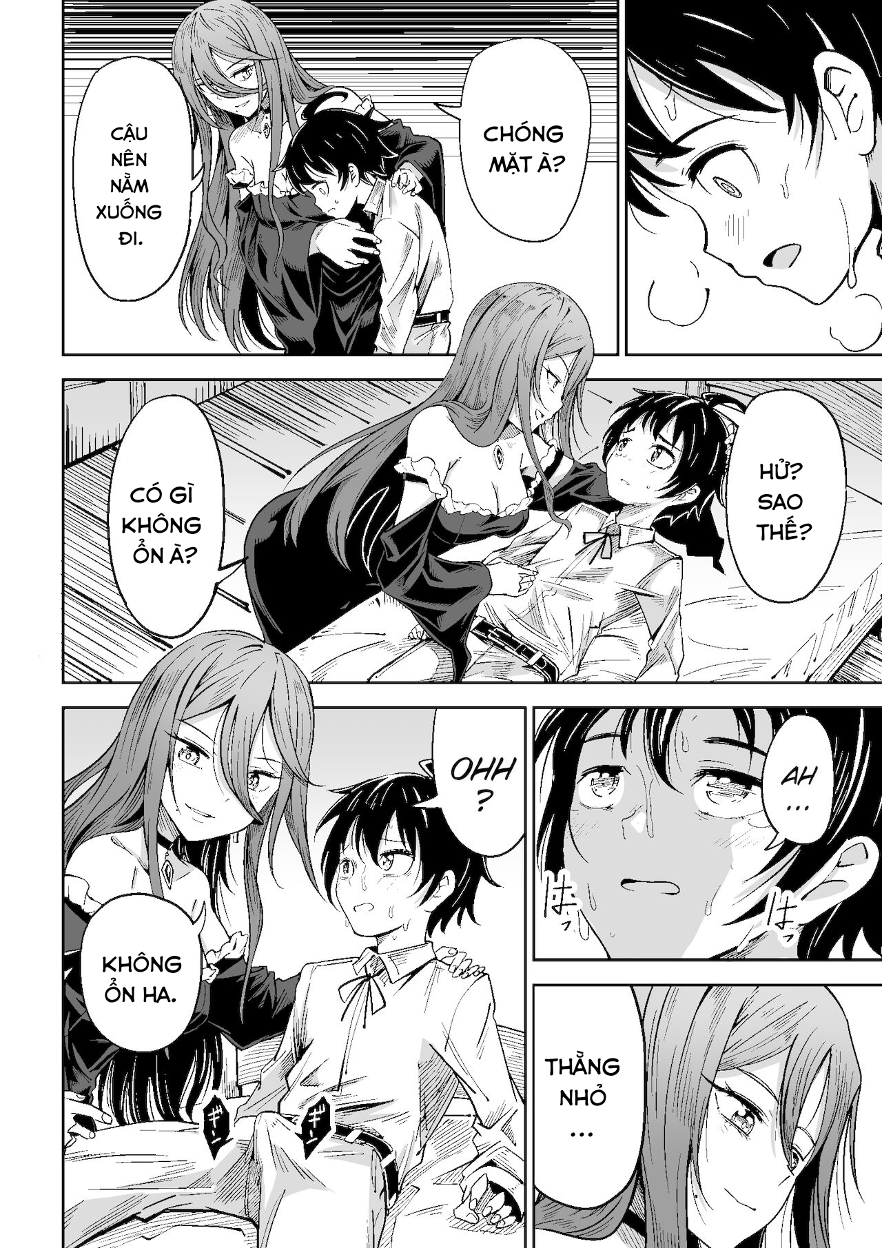 Đọc truyện hentai Phù thủy và cậu bé. - Oneshot