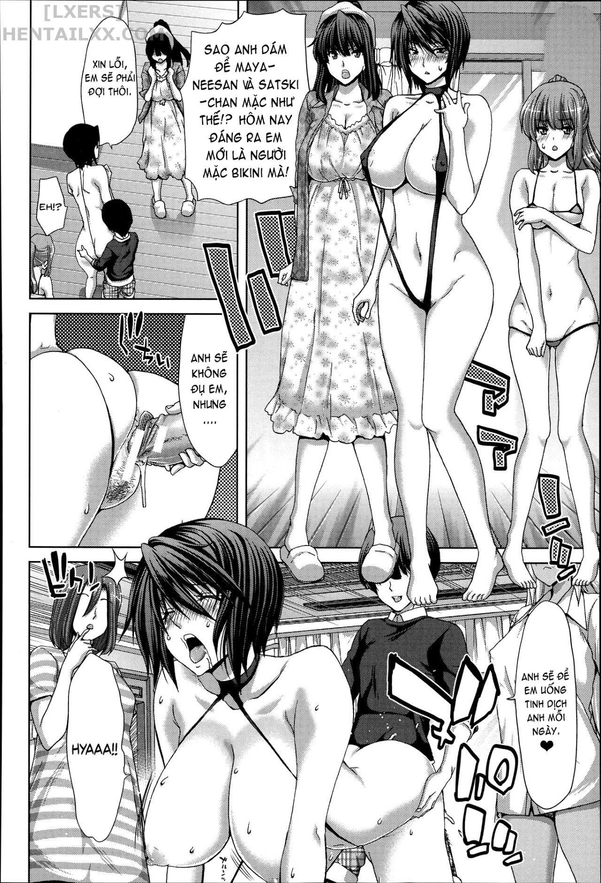 Đọc truyện hentai Mesuochi Z ~Kyousei Ninkatsu Haigou Zukan - Chap 6