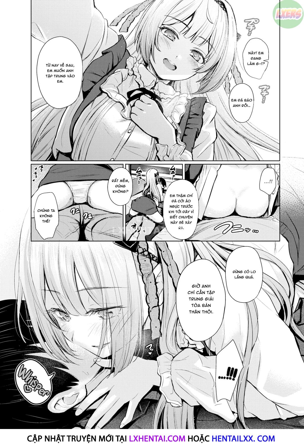 Đọc truyện hentai Tím trắng - Oneshot