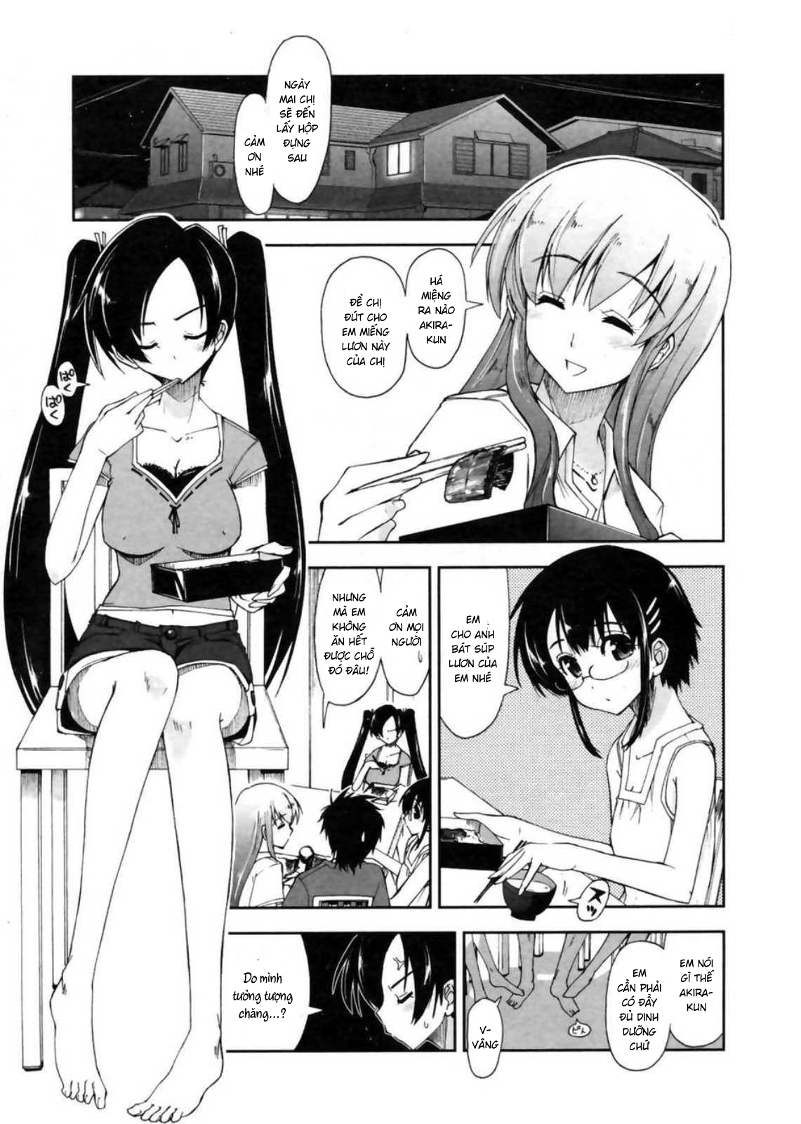 Đọc truyện hentai Sống chung cùng 3 chị em [Không Che] - Chap 4