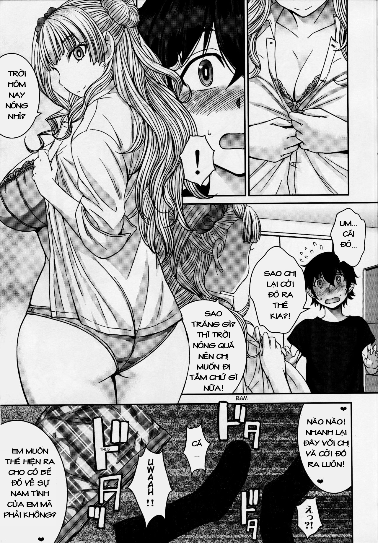 Đọc truyện hentai Cậu Bé May Mắn Và Cô Chị Qua Đường Dú To Dâm Đãng! - Oneshot