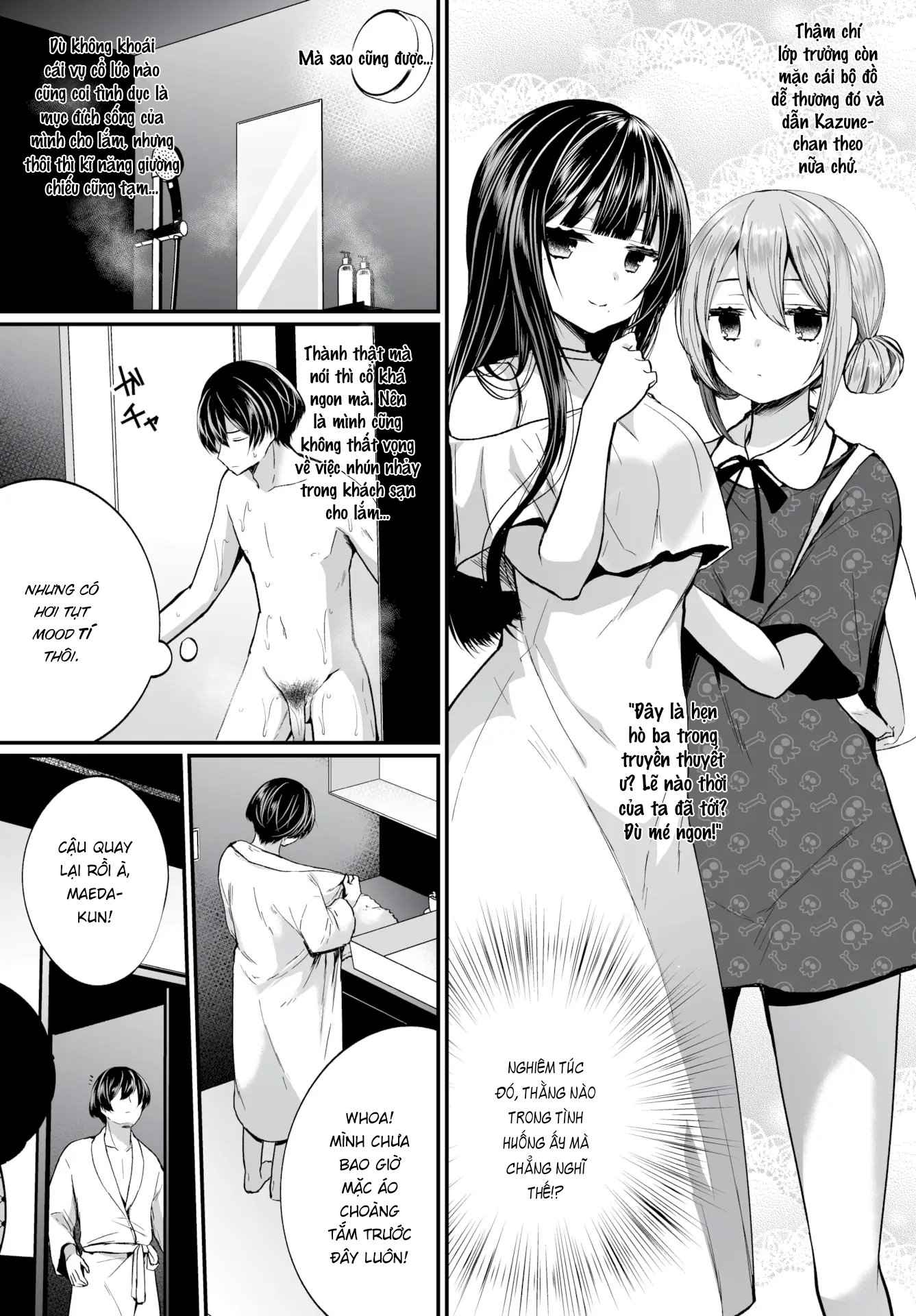 Đọc truyện hentai Gái Ngoan Lớp Tôi Hoá Ra Lại Là Dâm Nữ!? - Chap 8 - Chị Chị Em Em