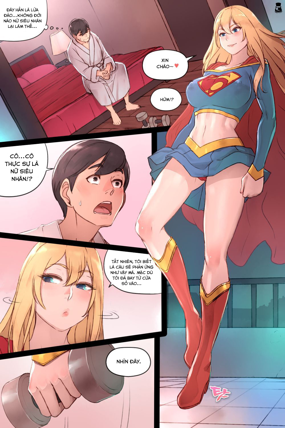 Đọc truyện hentai Supergirl's Secret Service - Oneshot