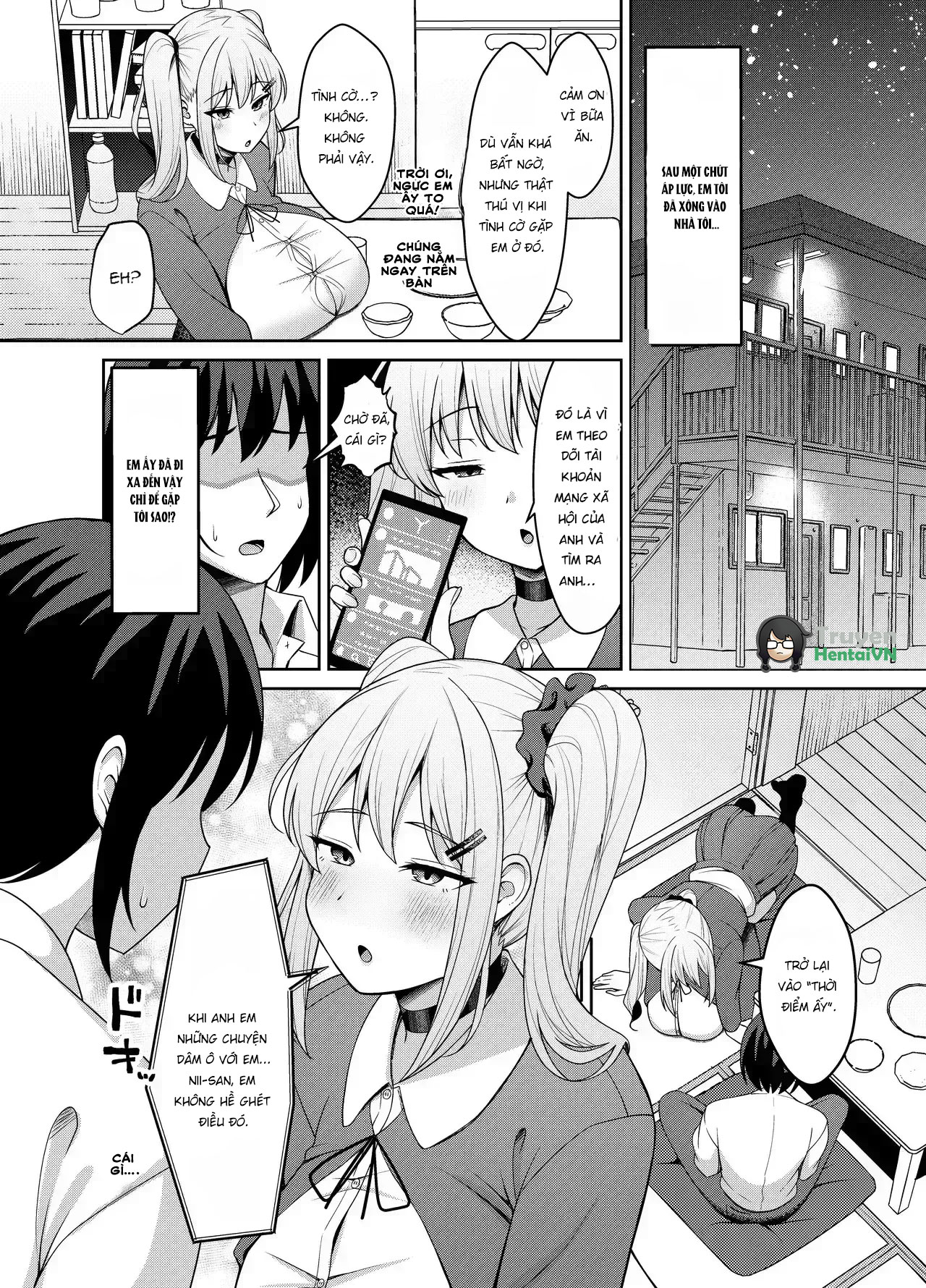 Đọc truyện hentai Ani Love Koushitsudo Chounyuu Imouto ni Semararete Haramasechau Hanashi - Oneshot