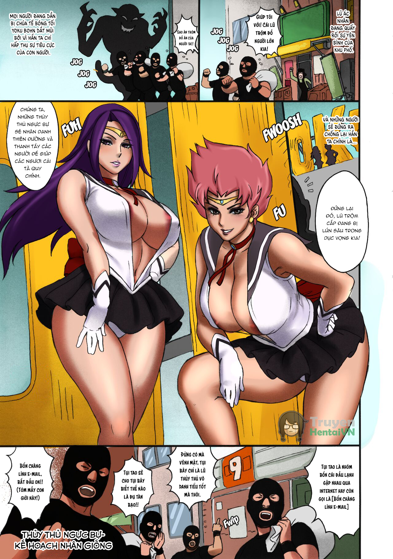 Đọc truyện hentai NIPPON SAILOR SEALS Hentai - Oneshot