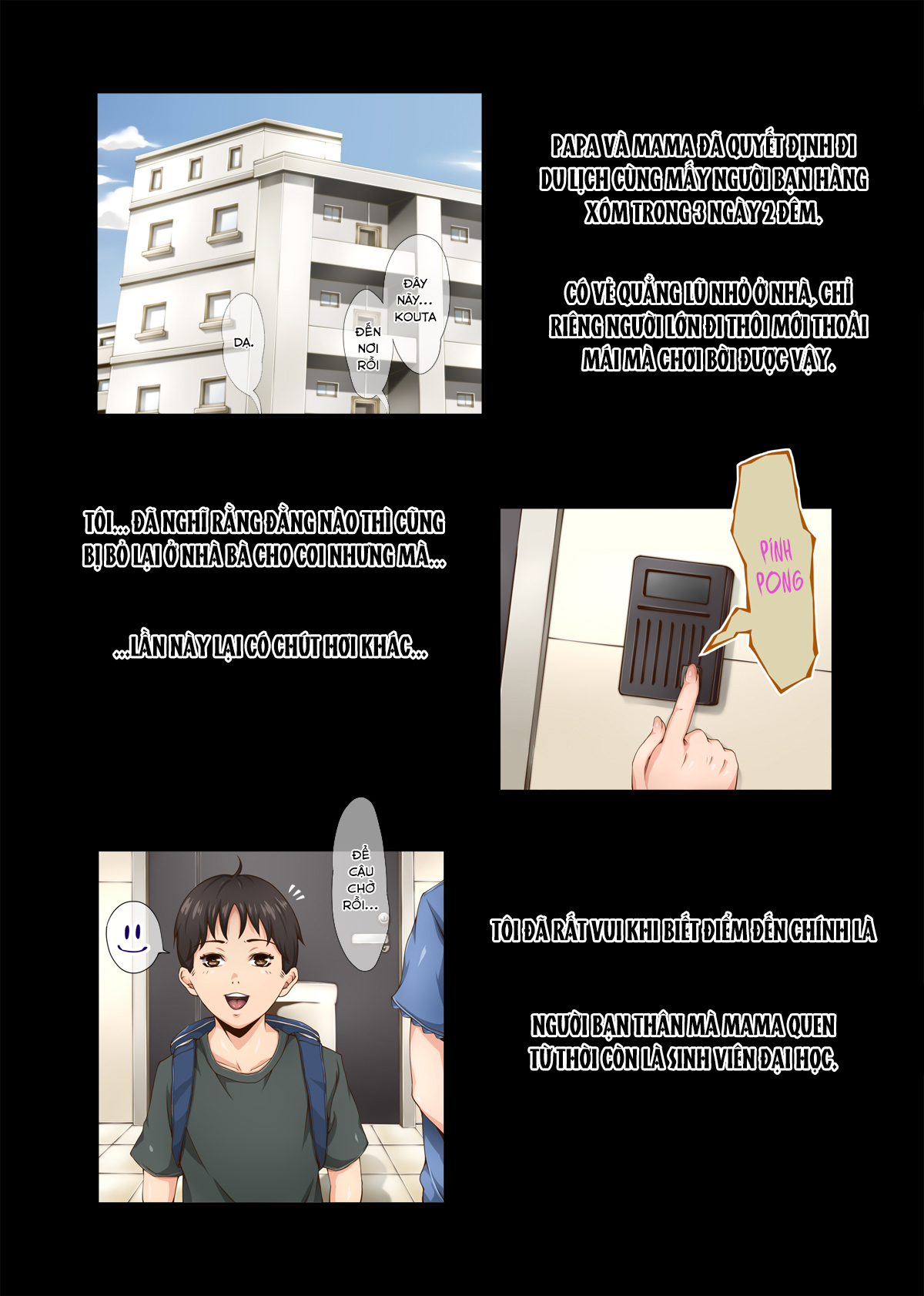 Đọc truyện hentai Kawaii Osaru-san to Sugosu Mesu Inu Obasan no 3-kakan no Jijo - Oneshot 1