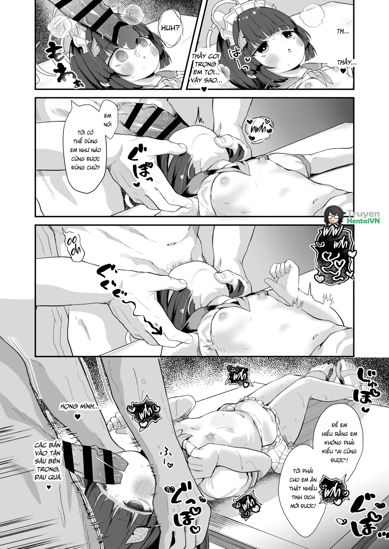 Đọc truyện hentai O o Furu Usagi ni Kashizukaseru (Blue Archive) - Oneshot