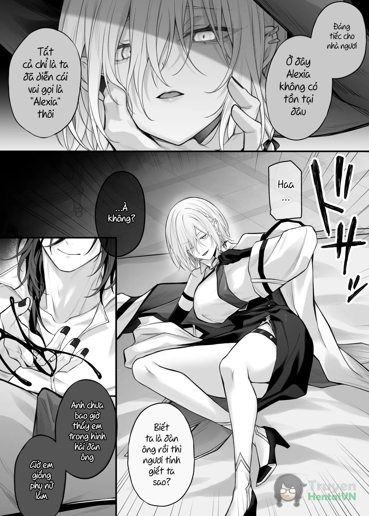 Đọc truyện hentai Juketsu no Majo Alexia wa Mou Otoko ni Modorenai - Chap 1