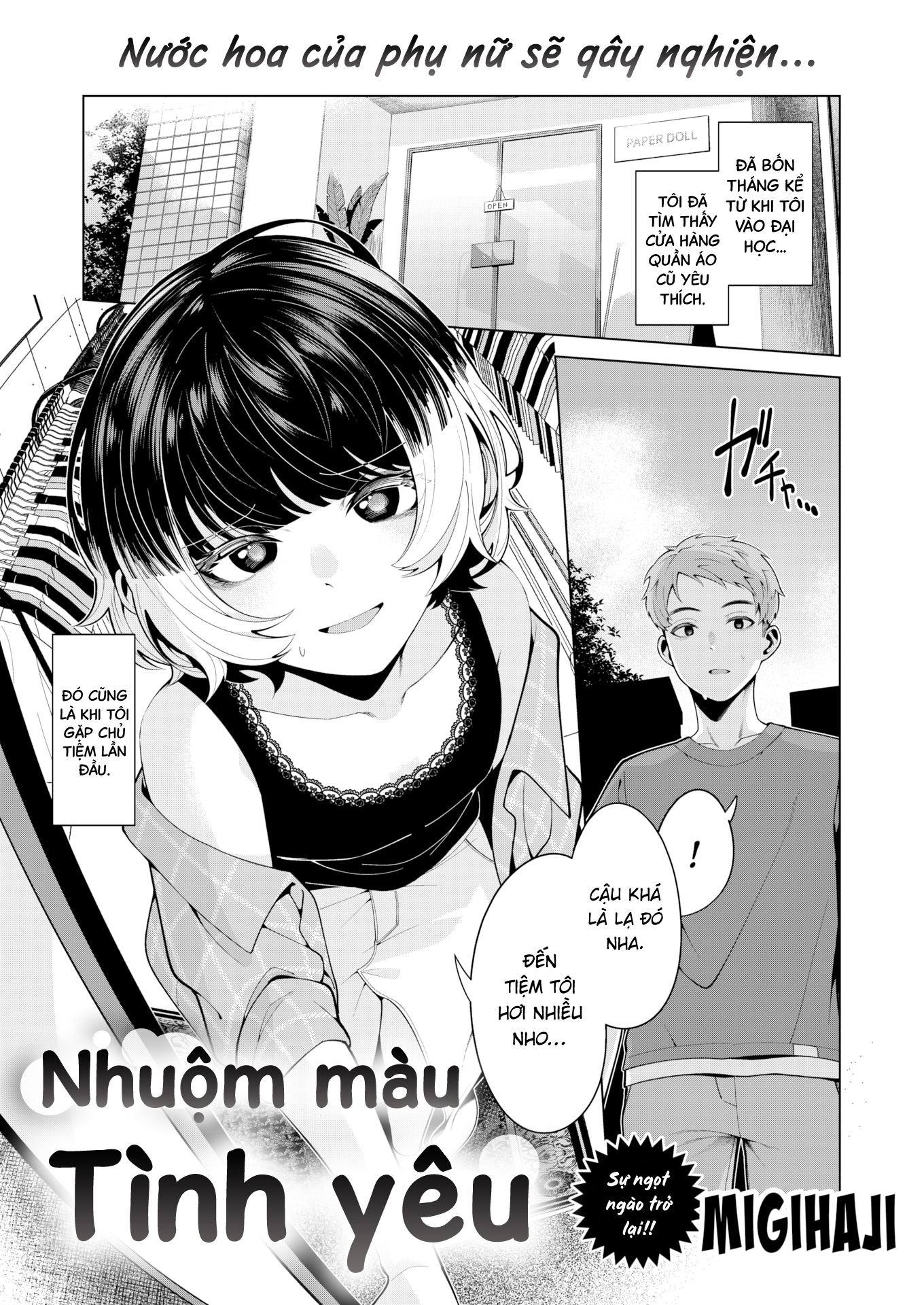 Đọc truyện hentai Nhuộm màu tình yêu - Oneshot