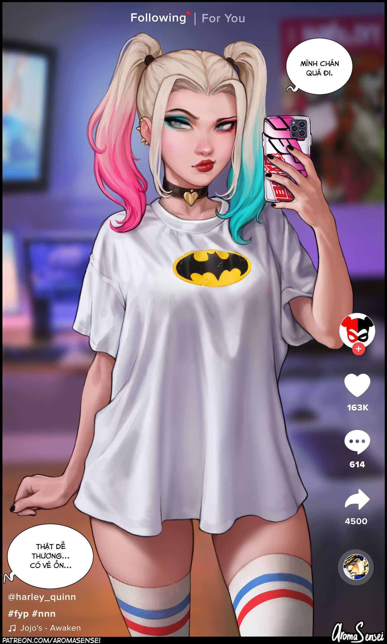 Đọc truyện hentai Harley Quinn Tiktok - Oneshot