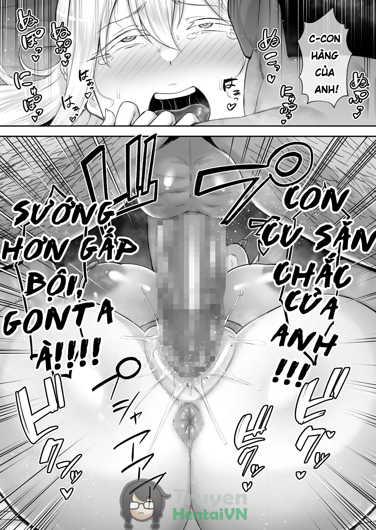 Đọc truyện hentai Cộ gái tóc vàng ngực bự và chú - Oneshot