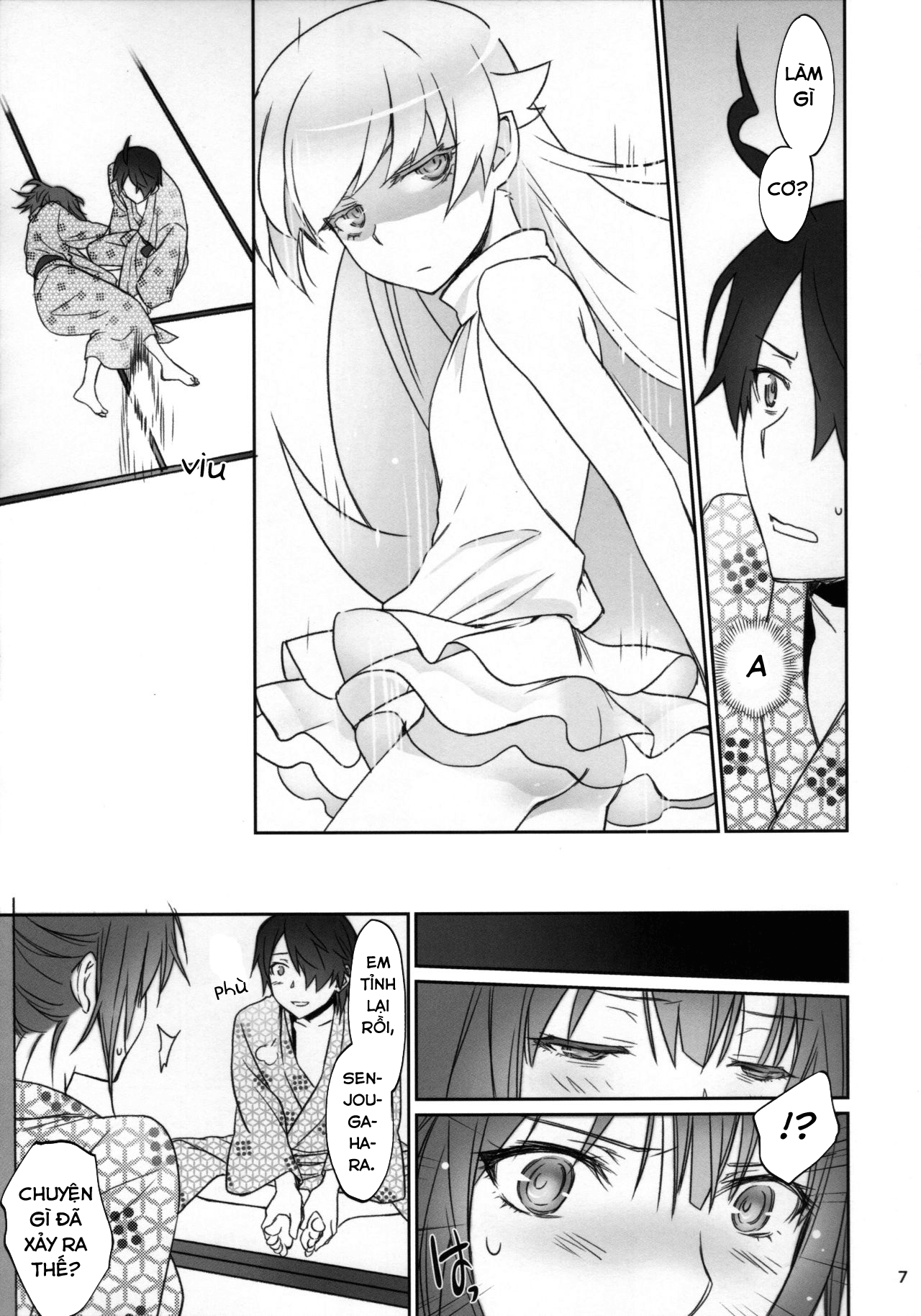 Đọc truyện hentai Hitagi family (Bakemonogatari) - Chap 3.1