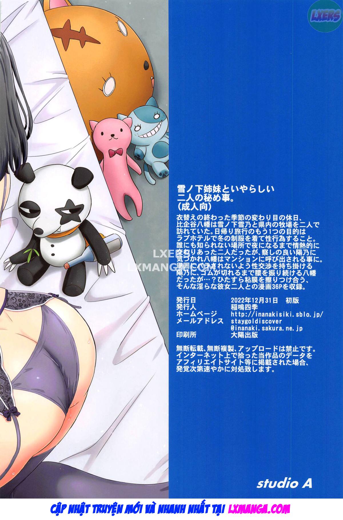 Đọc truyện hentai Bí mật nghịch ngợm của chị em nhà Yukinoshita. - Oneshot