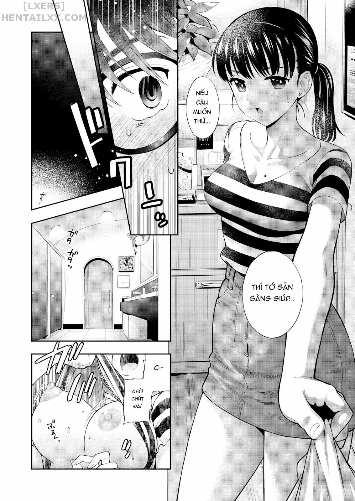Đọc truyện hentai Ochite Torokete - Chap 3