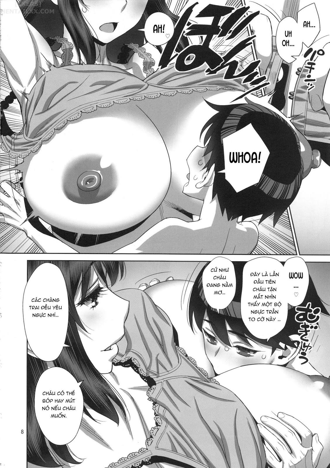 Đọc truyện hentai Musuko no Doukyuusei wa Watashi no SeFri - Oneshot