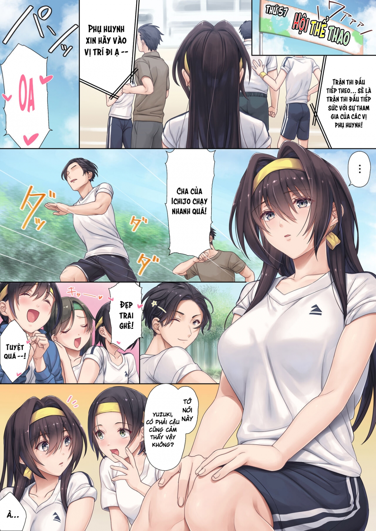 Đọc truyện hentai Musume no Class no Iinchou wa Papa ga Hoshii Rashii - Oneshot