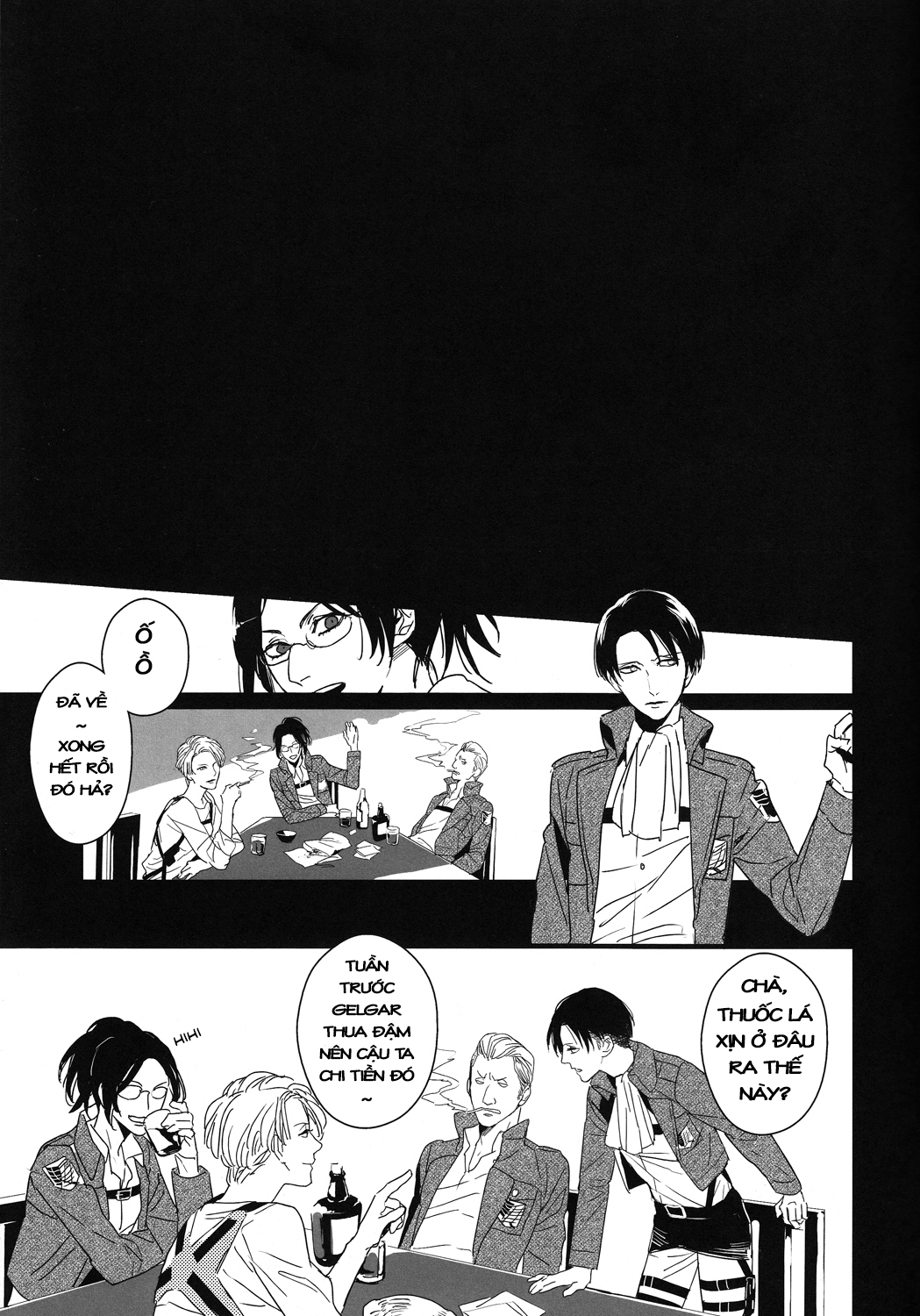 Đọc truyện hentai Icarus ga Nishi no Hate (Shingeki no Kyojin) - Oneshot