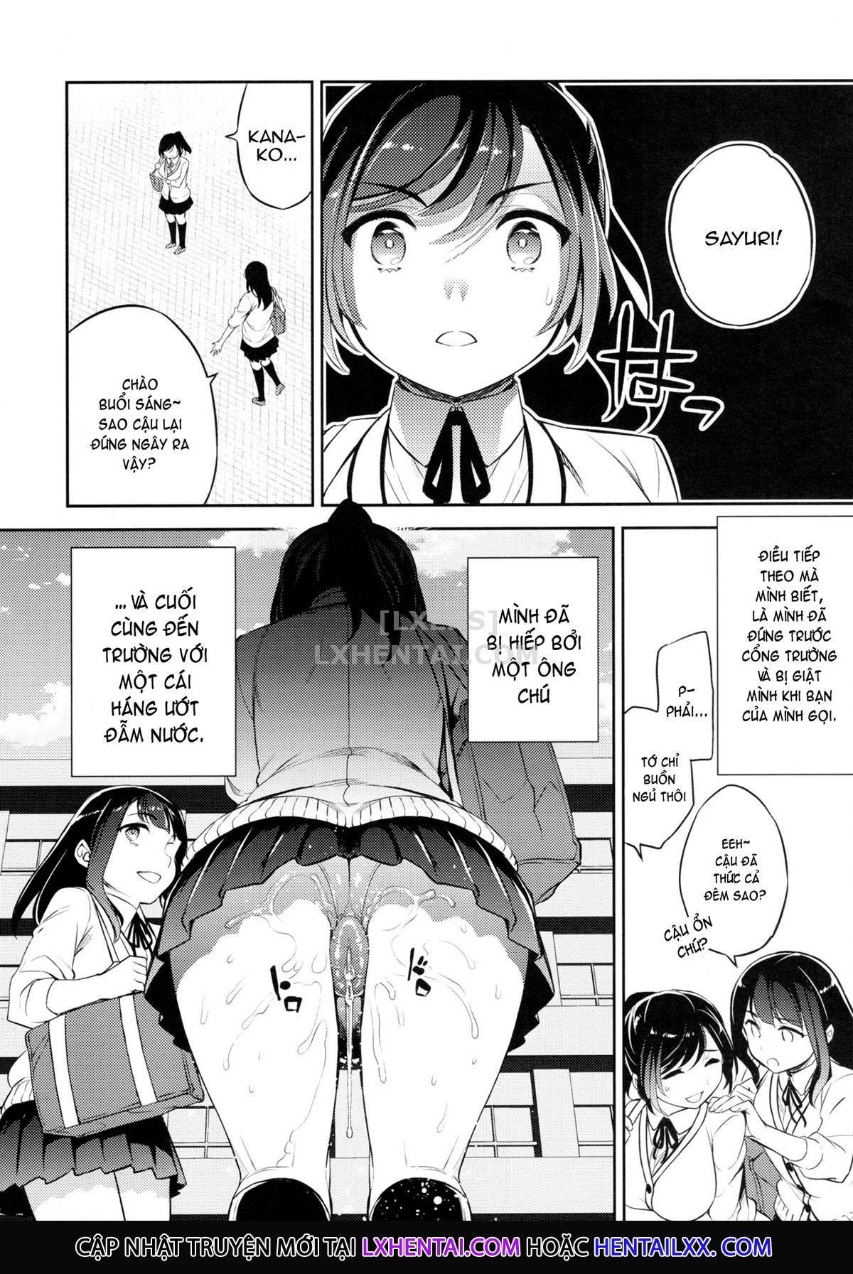 Đọc truyện hentai Sayuri - Kareshi to Hatsu H Mokuzen ni Chikan ni NTR-reta Shoujo - Chap 3 ~The Girl Whos Getting Fucked So Much Her Body Is Changing In Lewd Ways
