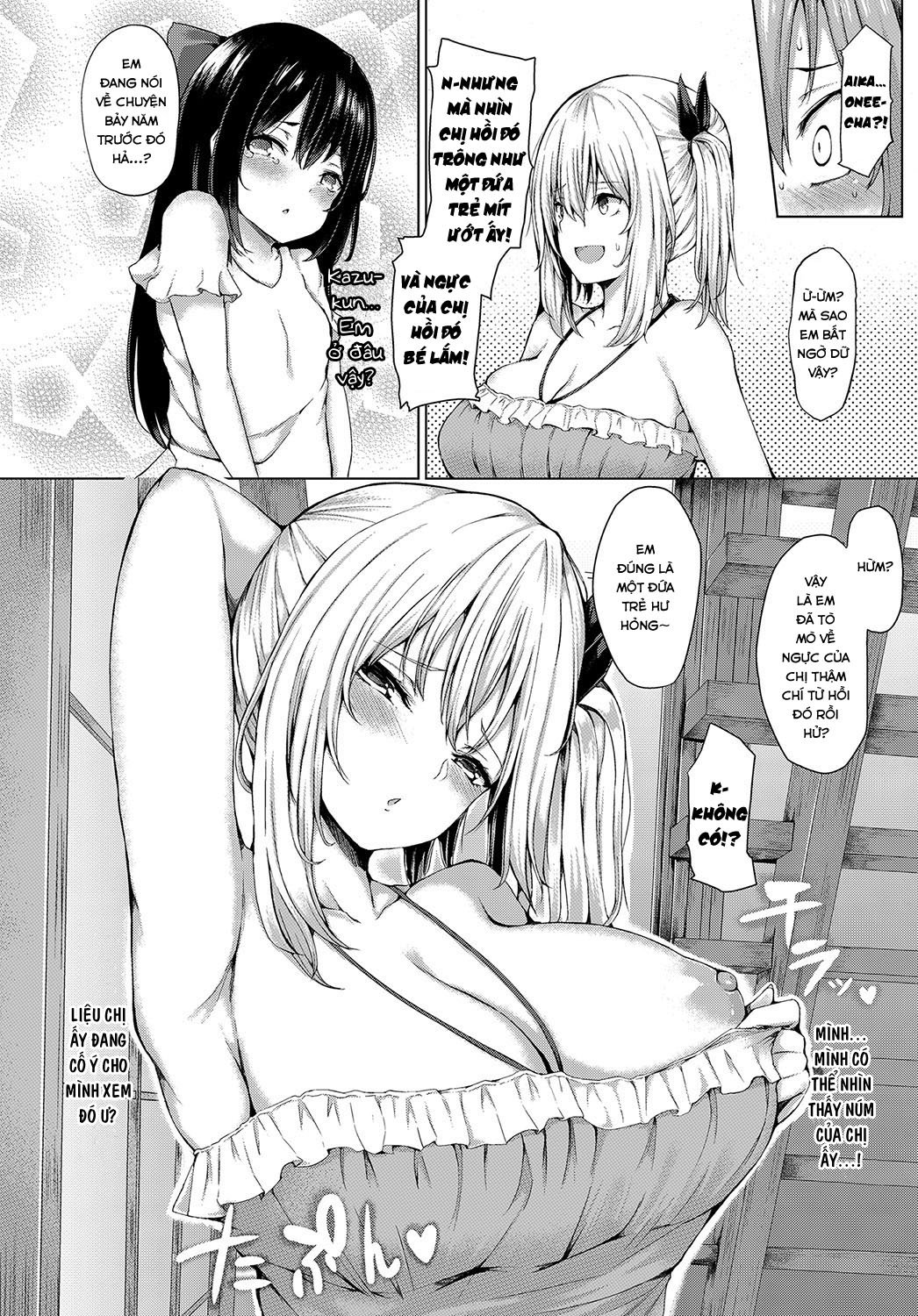 Đọc truyện hentai Kỳ Nghỉ Hè Của Tôi Cùng Với Onee-chan - Oneshot
