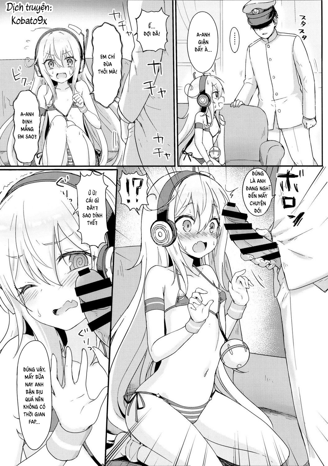 Đọc truyện hentai Doki Doki Surprise (Azur Lane) - Oneshot