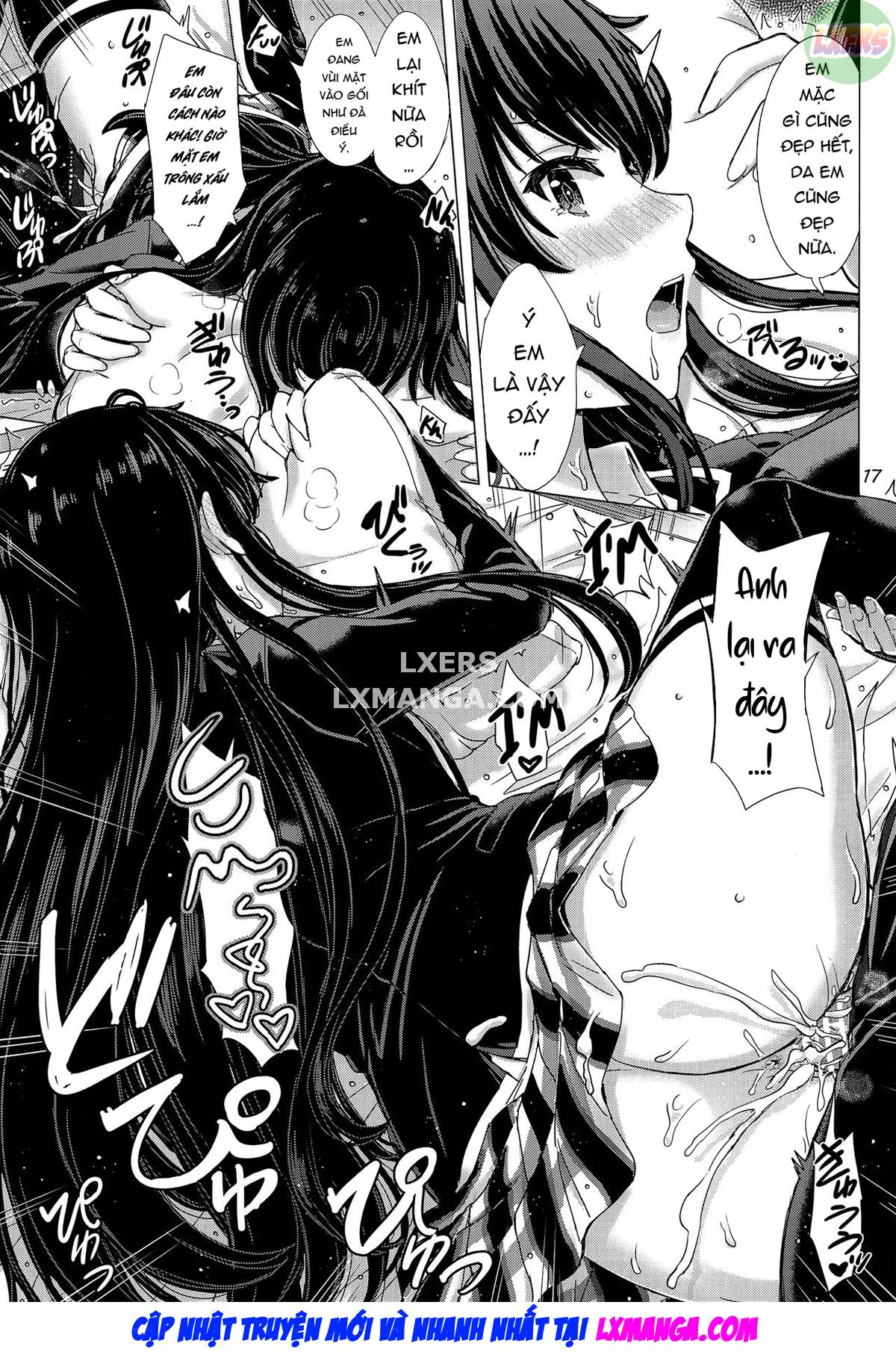 Đọc truyện hentai Bí mật nghịch ngợm của chị em nhà Yukinoshita. - Oneshot