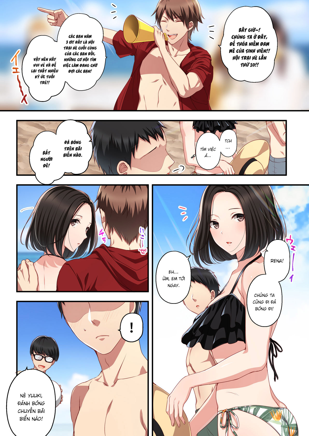 Đọc truyện hentai Dakara Ore wa Kanojo o Netori Tsuzuketa - Oneshot-part 1