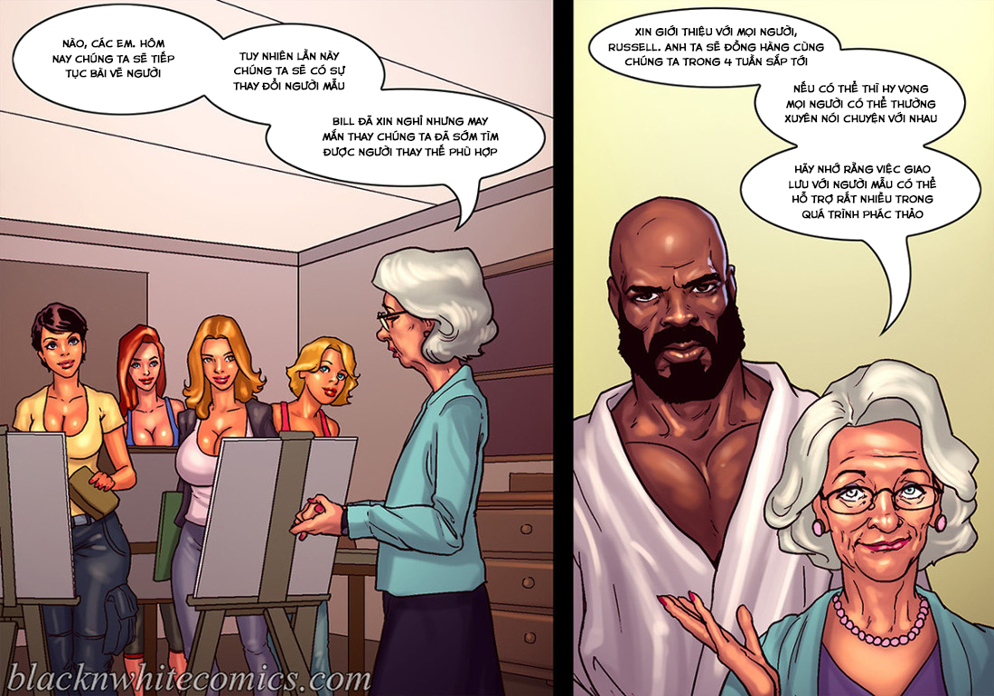 Đọc truyện hentai Lớp học nghệ thuật - Chap 1