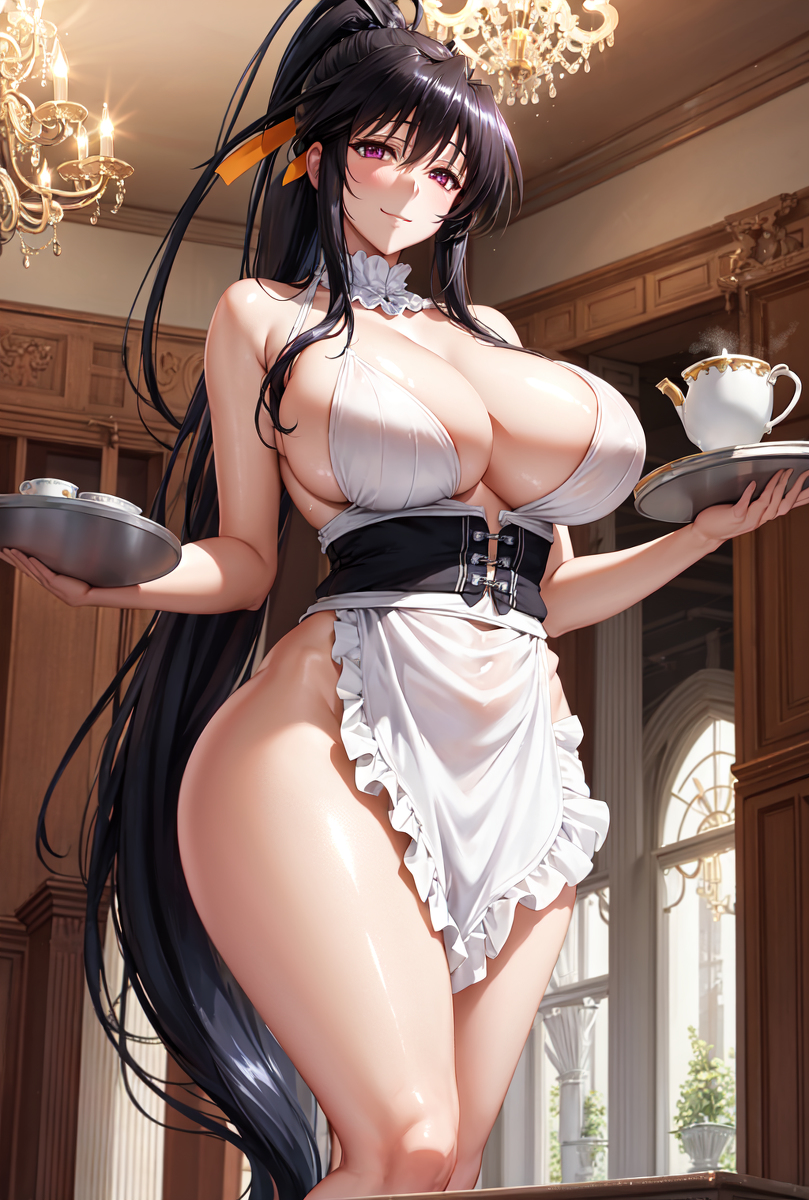 Đọc truyện hentai Tuyển tập Albums Art hentai - Chap 299 - Maid Akeno