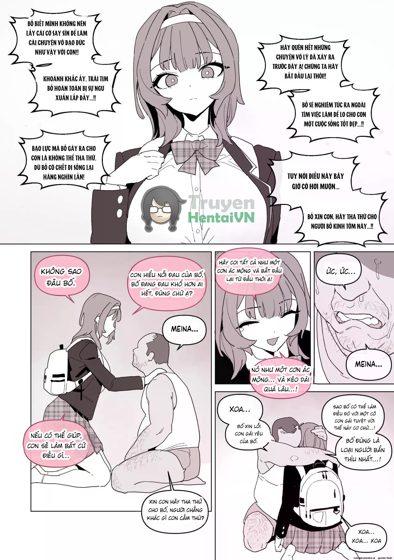 Đọc truyện hentai My wife gave birth to my wife - Oneshot