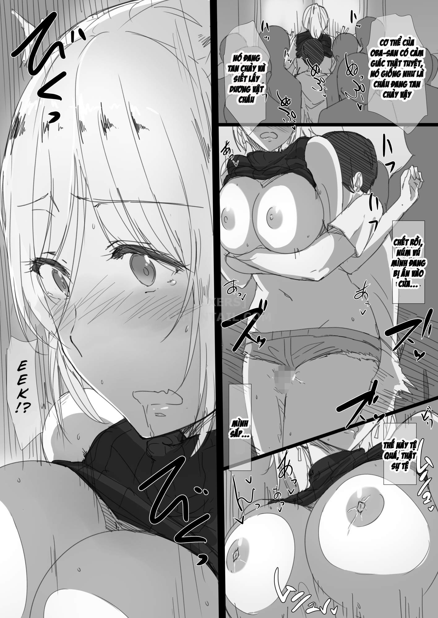 Đọc truyện hentai Yanmama Oba-san no Miwaku no Karada - Chap 1