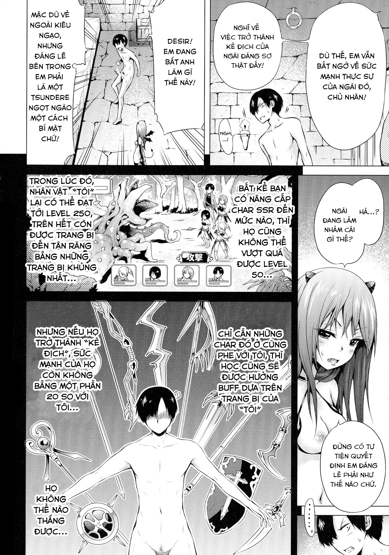 Đọc truyện hentai Isekai Harem Paradise - (Jou) Chap 3.1