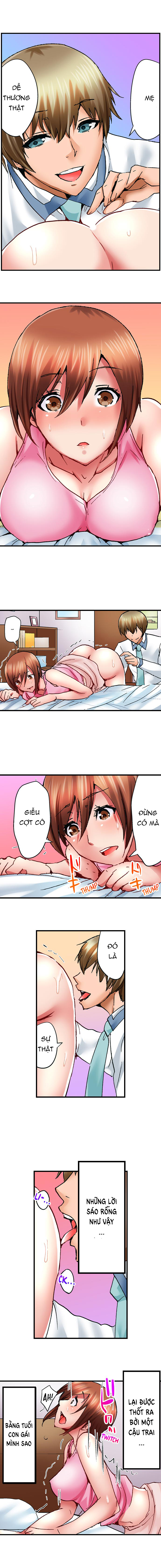 Đọc truyện hentai Trốn dưới giường của con gái trong khi con bé đang quan hệ - Tập 5: Húp vội