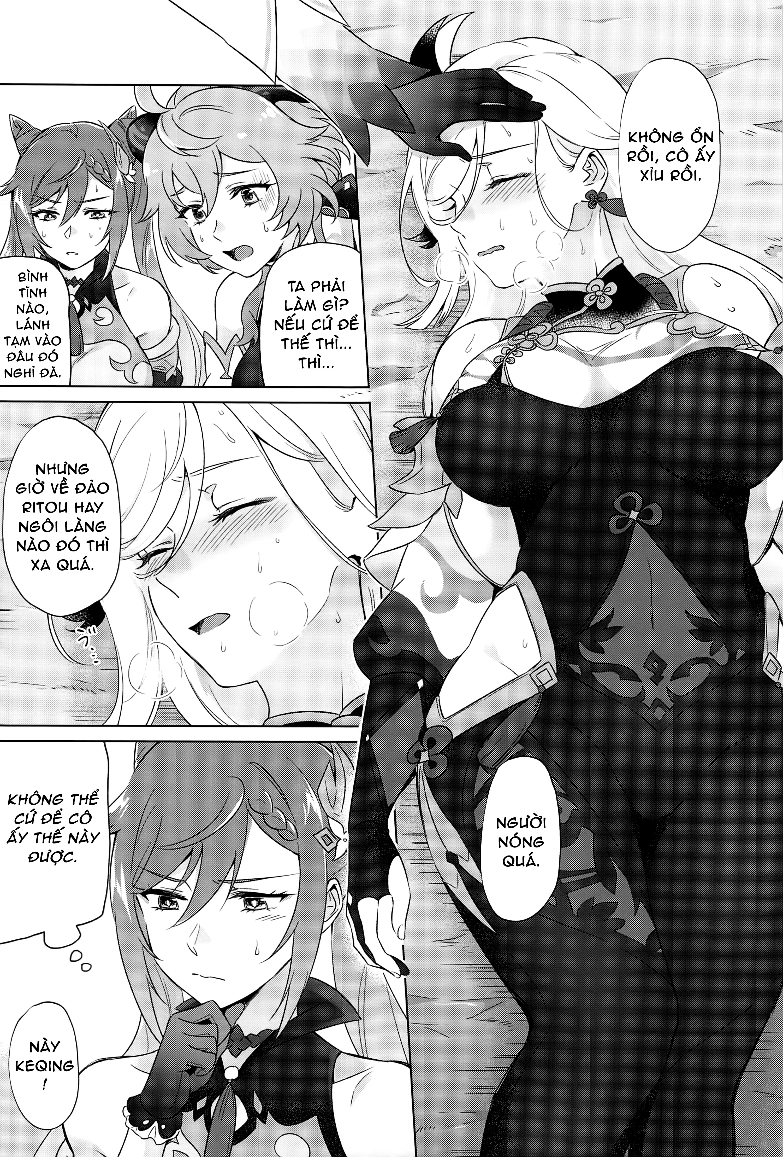 Đọc truyện hentai Nghiệm pháp tình dục kiểu Liyue - Chap 1