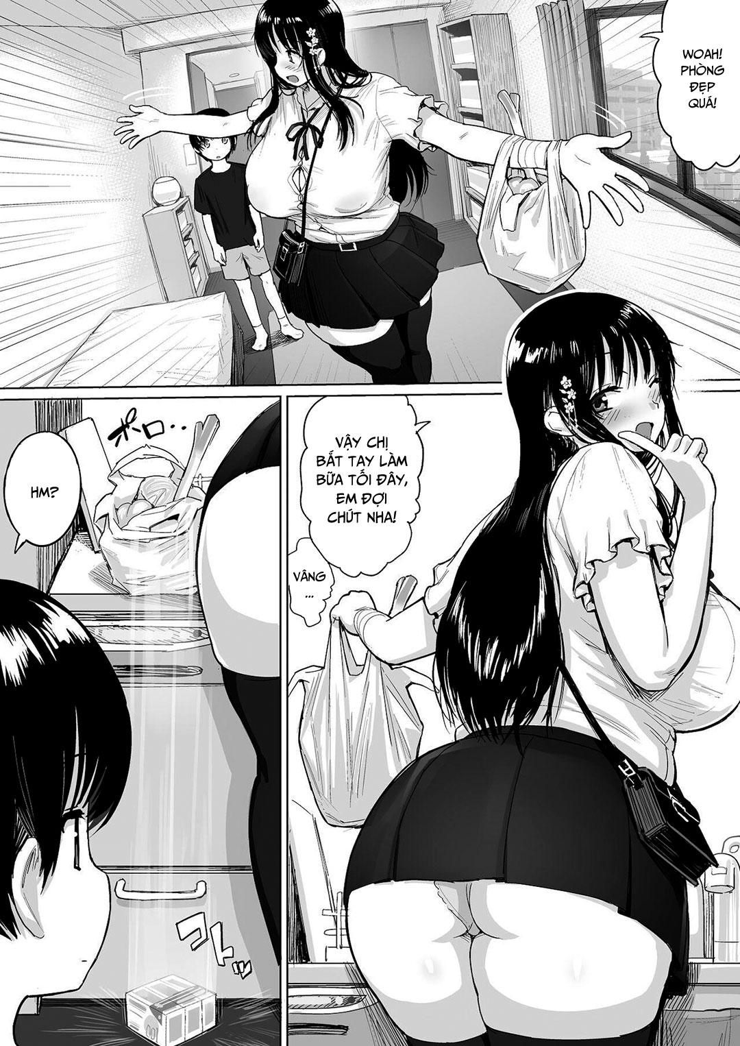 Đọc truyện hentai A Story About Being Reverse Raped by the Senpai From My Part Time Job Who Hardly Talks - Oneshot
